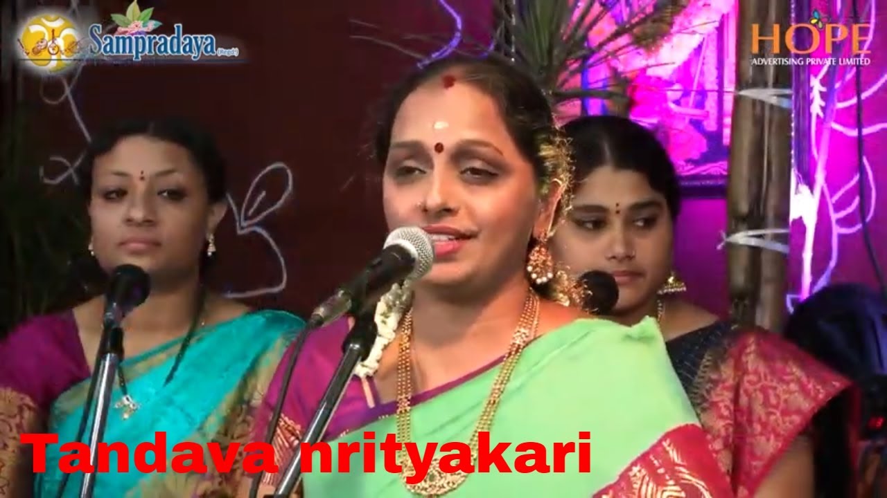 Tandava nrityakari by Smt. Savitha Sriram || Sampradaya & Hope Advertising Pvt Ltd Presentation