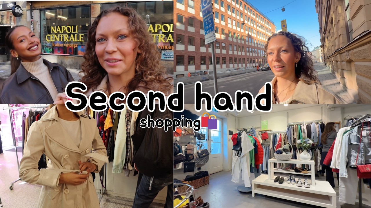 Second hand shopping med Emma🛍️