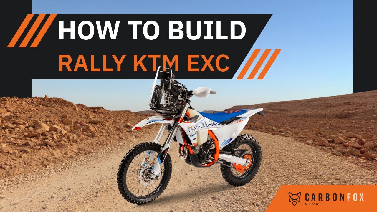 Комплект KTM EXC Baja — Полное руководство по сборке для начинающих — Комплект CarbonFox Rally