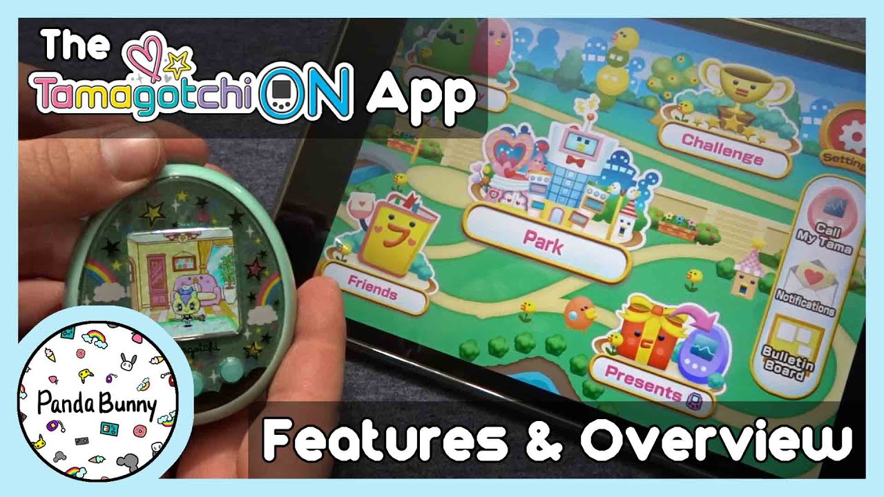 A close-up look at the Tamagotchi On App: Overview & Features! | PandaBunny