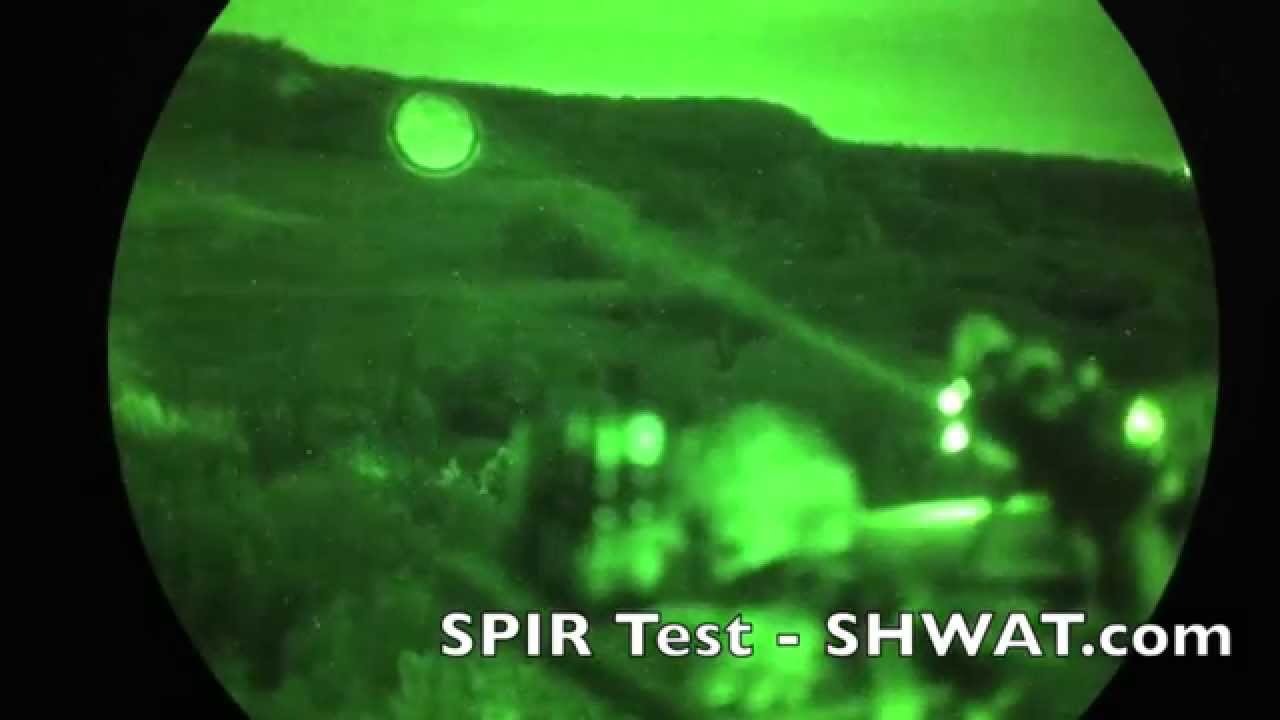 Laser Devices SPIR IR Tactical Illuminator Test