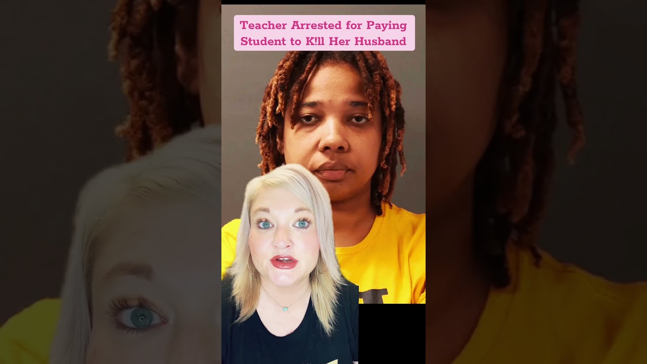 A teacher was arrested for paying a student to kill her husband. #news #foryou #truecrime #teacher