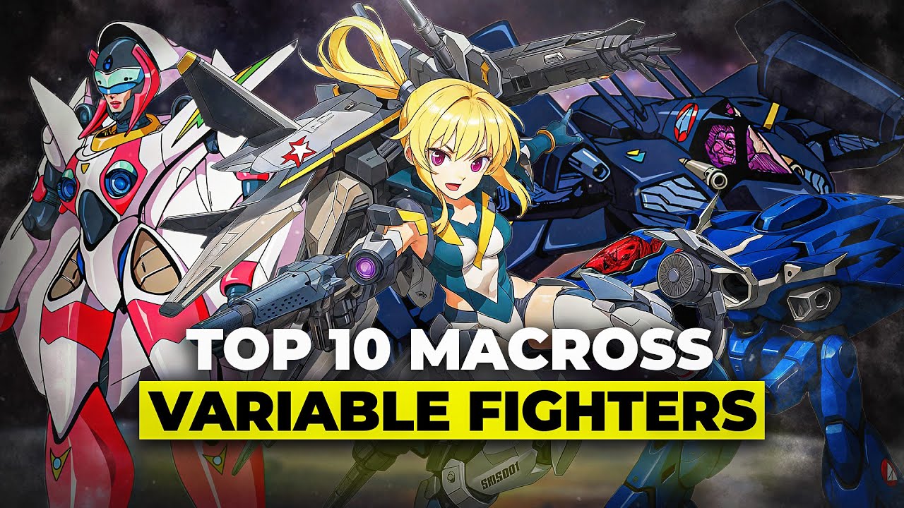 Top 10 Coolest Macross Jets Ranked!