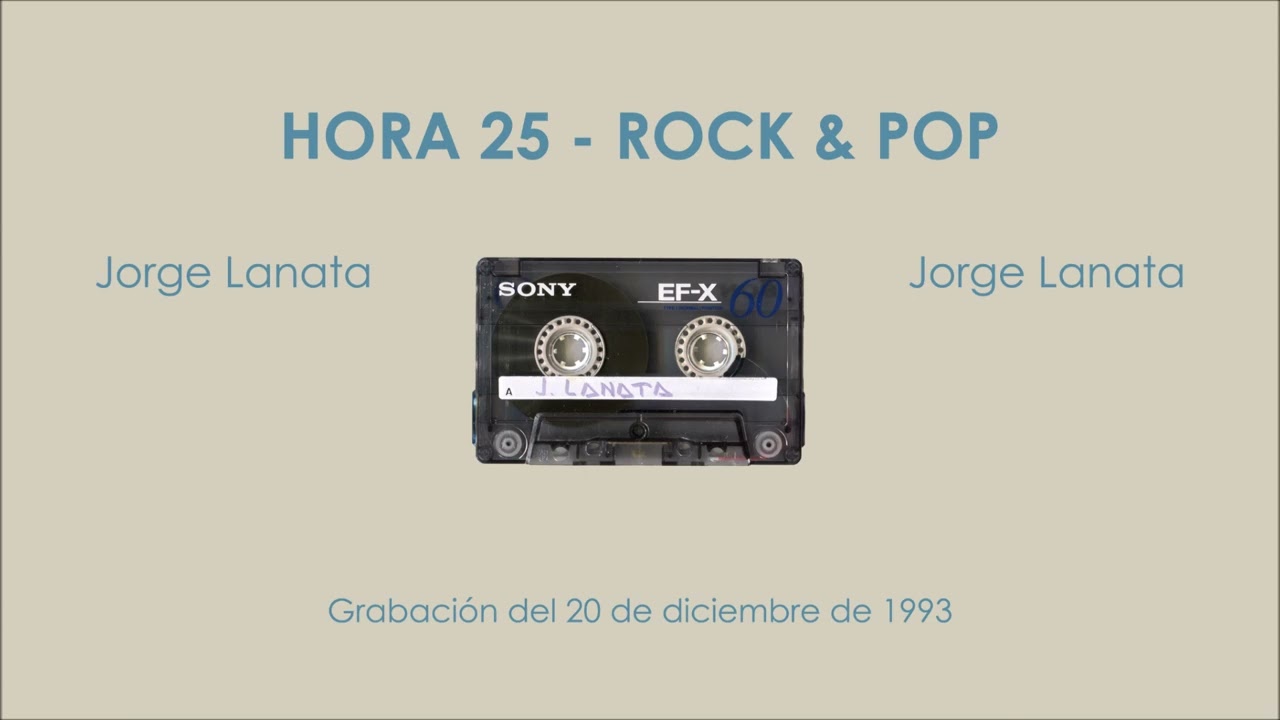 HORA 25 - Jorge Lanata (egotrip) - Rock & Pop - 20/12/93