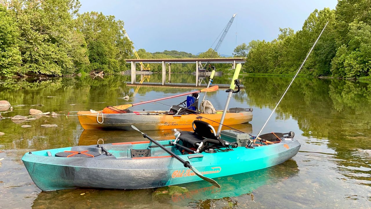 Kayak Fishing Adventure on The Shenandoah River