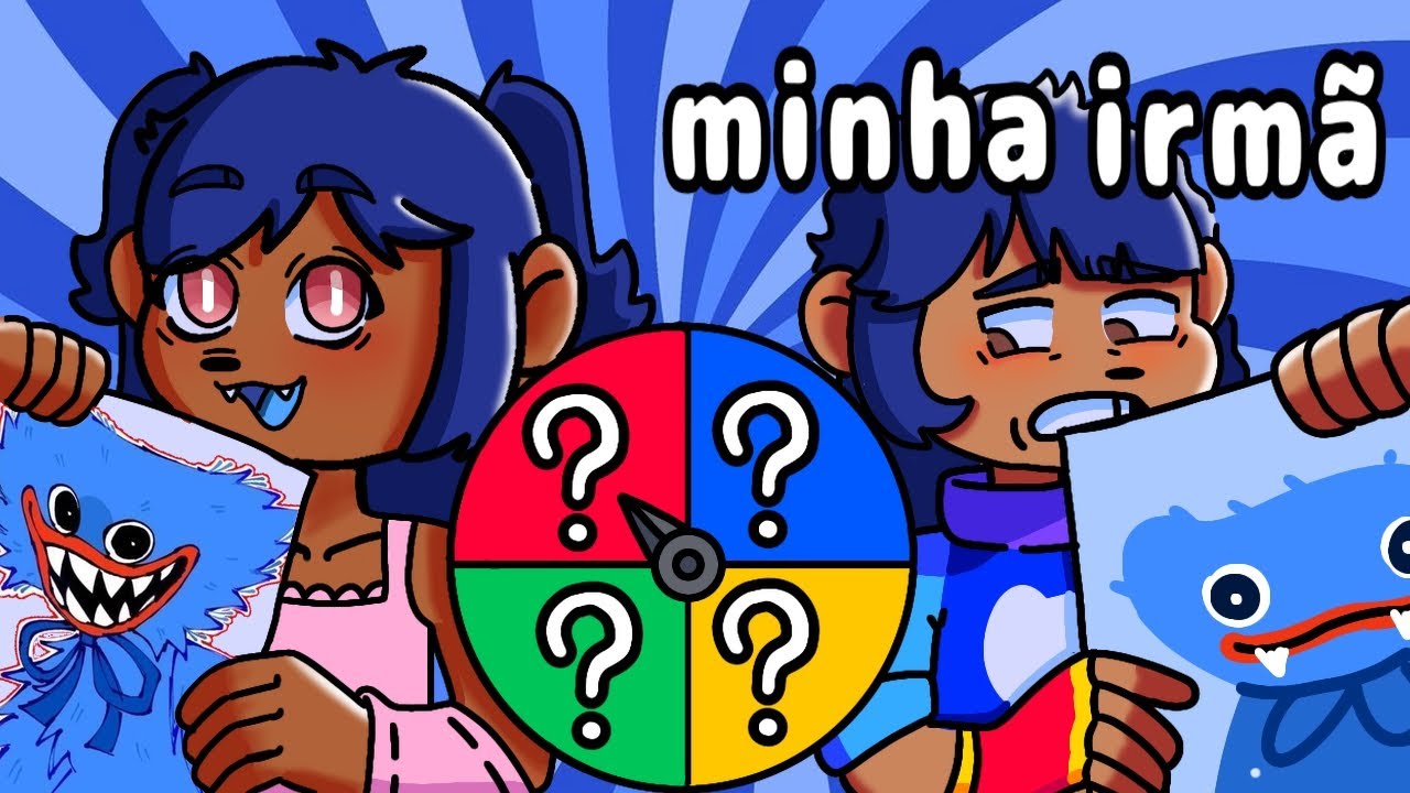 A roleta vai escolher o meu desenho e o da minha irmã 😨 ficou bom? | @k3lly_draw 