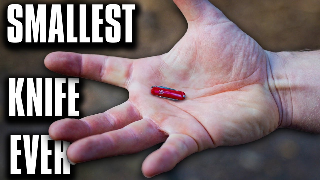 Survival With the Smallest victorinox Knife... Can it do it?