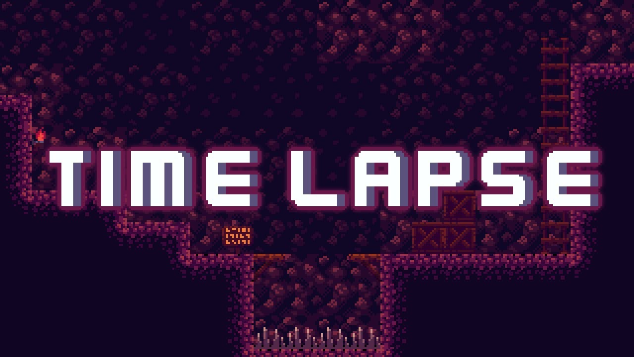 Criando um TILESET de caverna em PIXEL ART (TIME LAPSE)