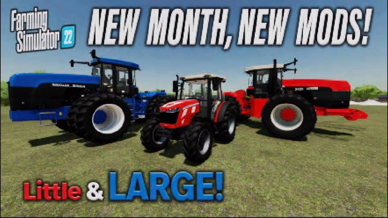 FS22 | NEW MODS! | LITTLE & LARGE! (Review) Farming Simulator 22 | PS5 | 1st March 2022.
