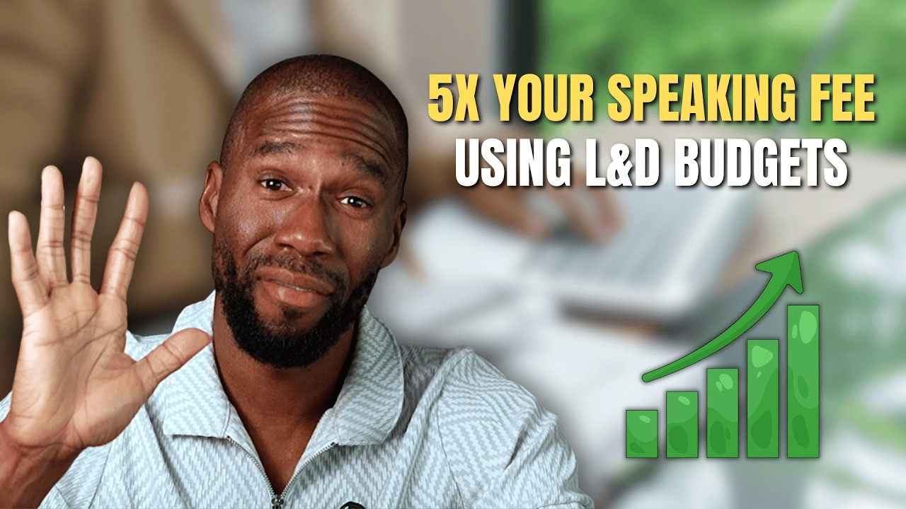 How To Increase Your Speaking Fee Using Learning & Development Budgets