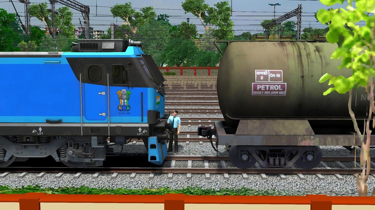 WAG-12B SHUNTING BTPN FRIEGHT WAGONS | train videos indian railways | railroad crossings longest