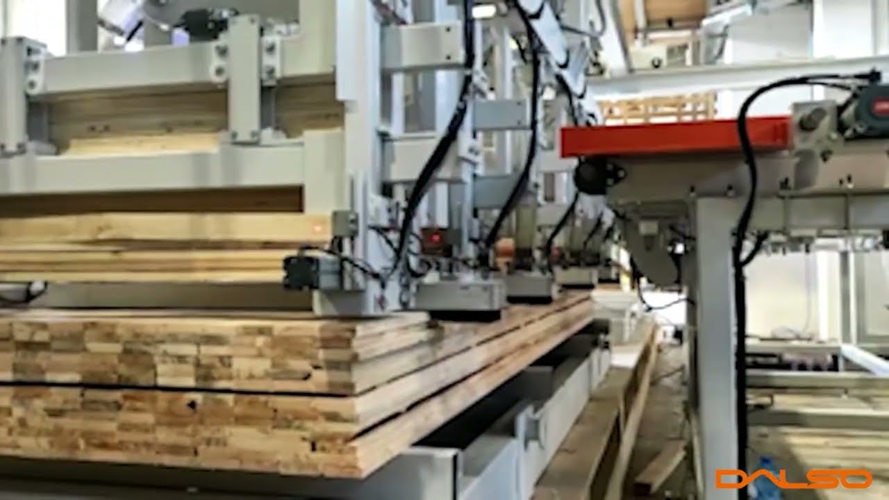 Custom Automation for Wood Handling | Dalso Industrial Lines