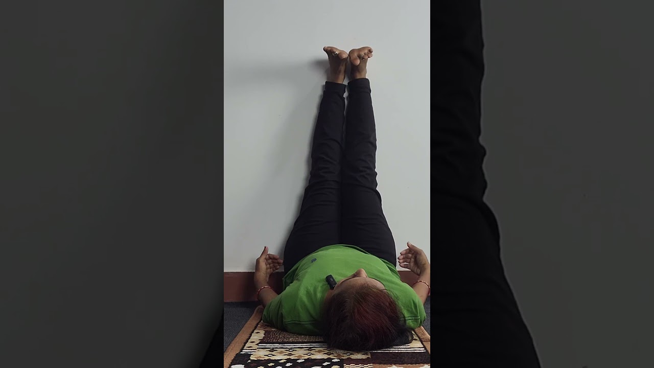 Arda Halasana: Easy Wall-Assisted Yoga for Digestion & More in Kannada 