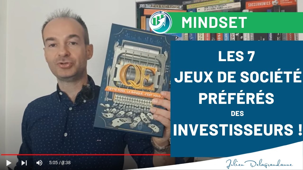 Les 7 JEUX de SOCIÉTÉ préférés des INVESTISSEURS