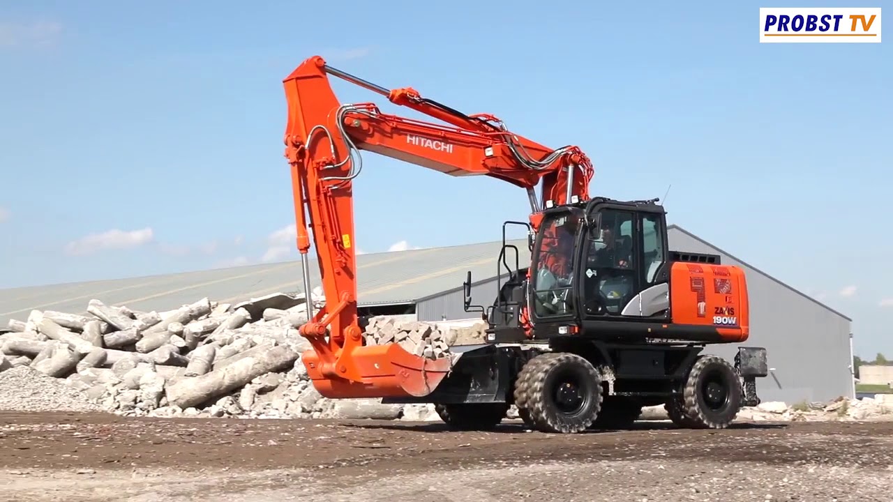 Hitachi Mobilbagger Serie 6