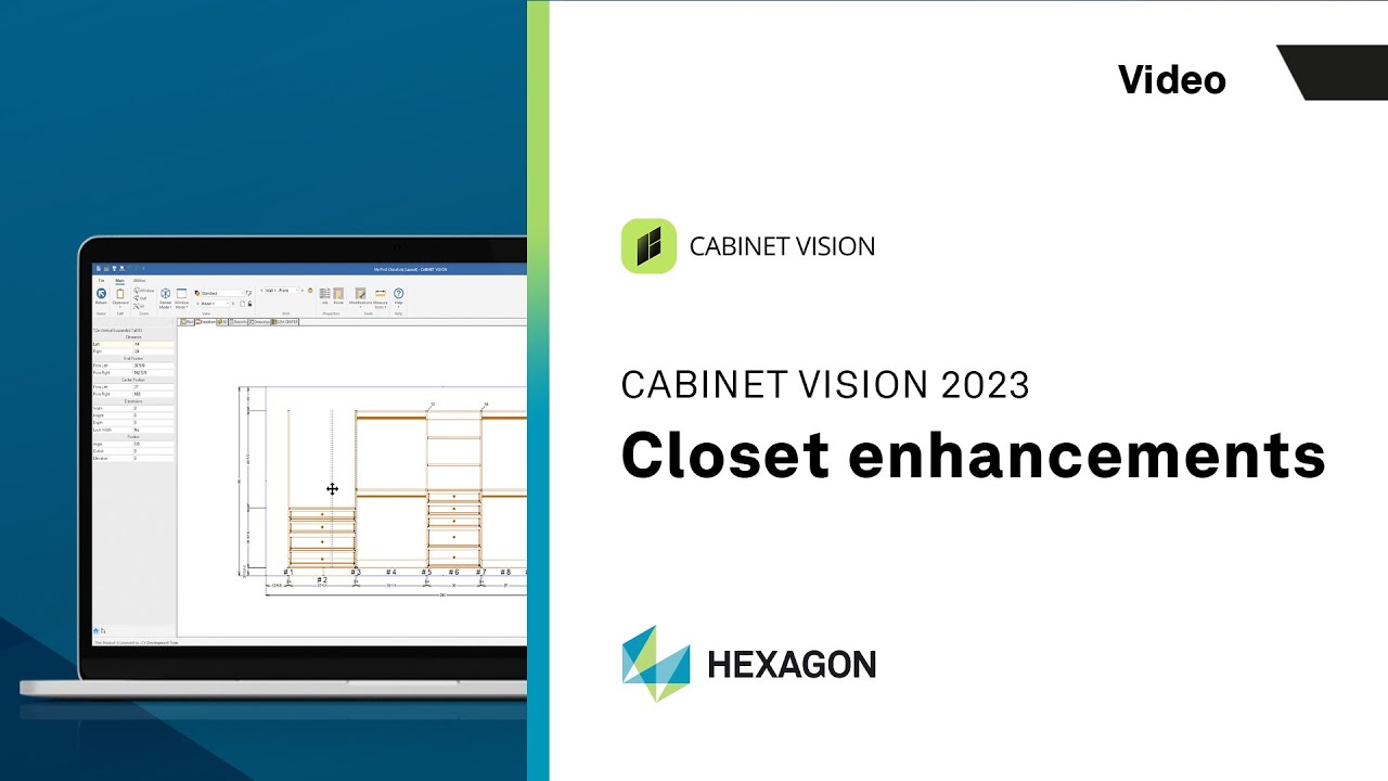 Closet Enhancements | CABINET VISION 2023