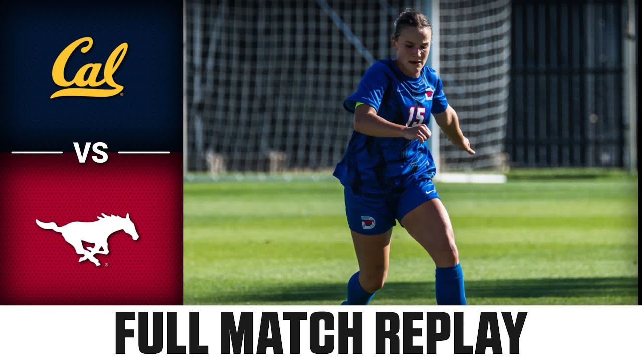 California vs. SMU Full Match Replay | 2025 ACC Women's Soccer