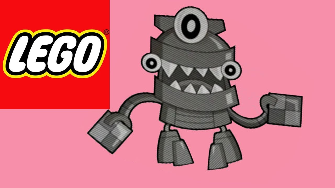 How to Build LEGO Mixels - Screen Mixel - Stop Motion Build | Bricks and Clay Play