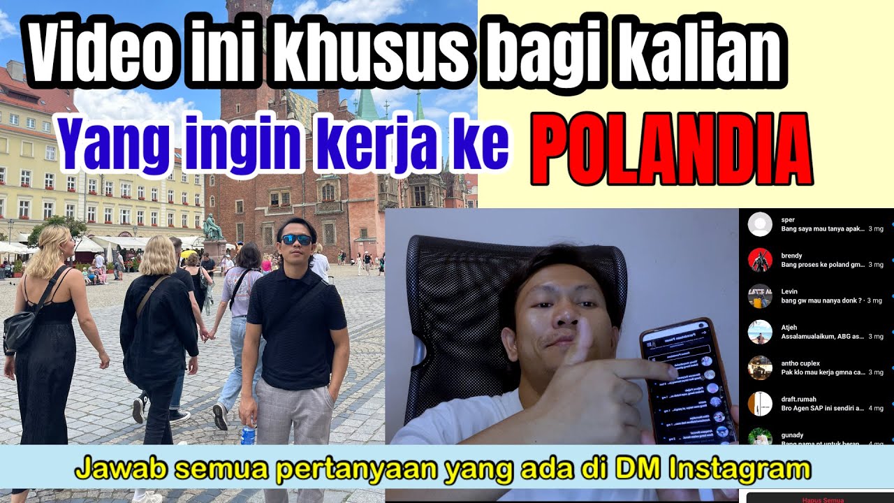 Kalian wajib simak video ini jika ingin kerja ke Polandia