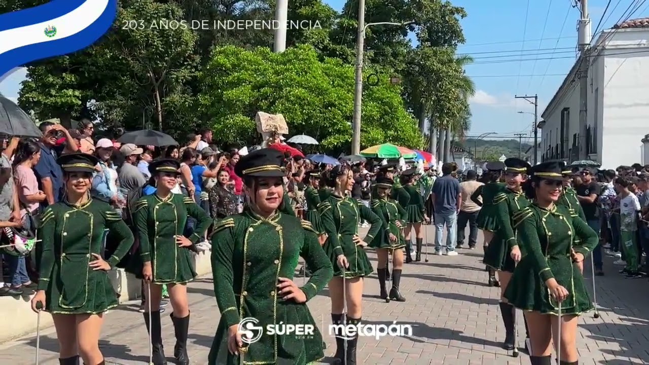 Desfiles 15 de septiembre de 2024 🇸🇻 Metapàn.