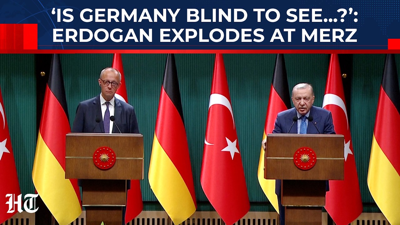 'Hamas Doesn't Have Nuclear Weapons': Erdogan Blasts Merz Over Germany&rsquo;s Gaza Stance On Camera