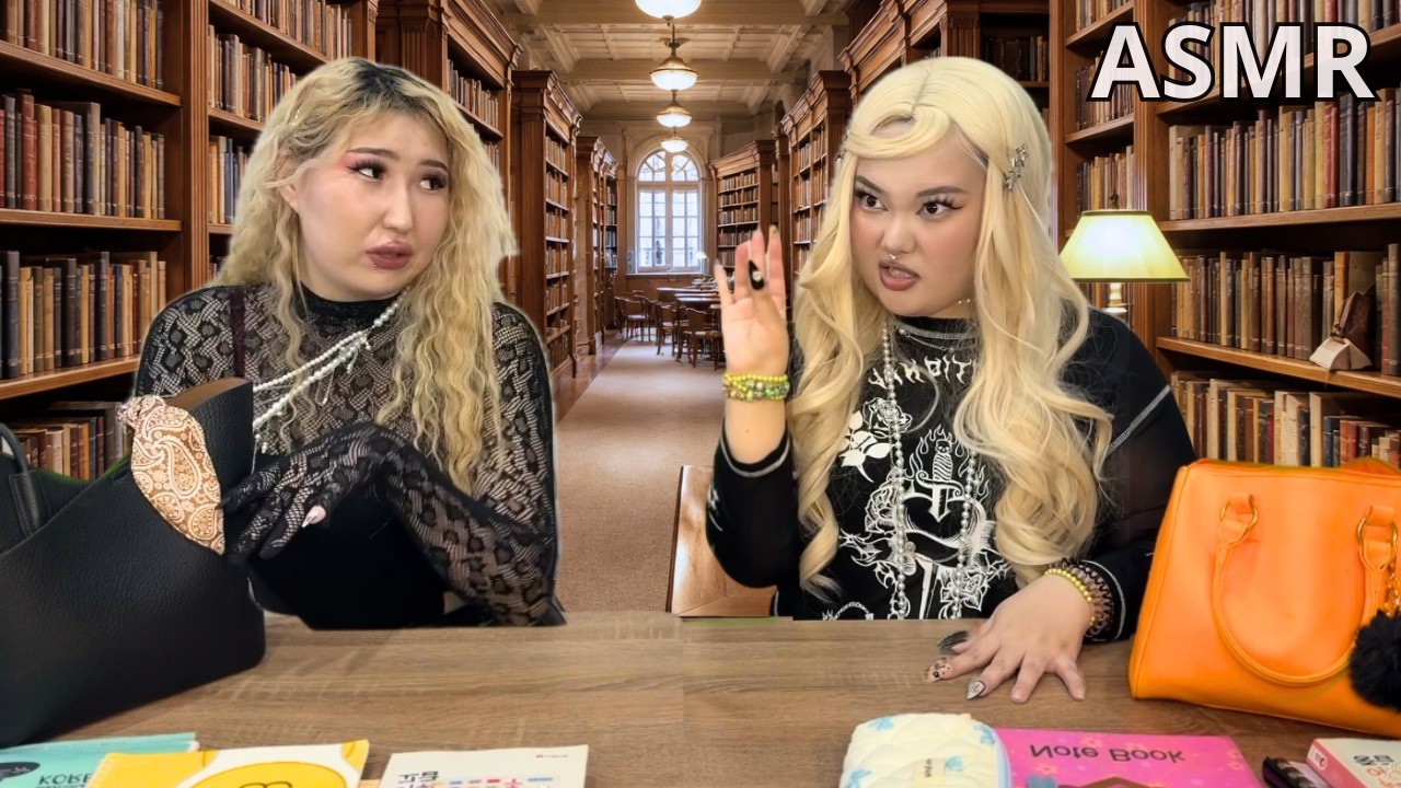 Тихая библиотека [ASMR] 📚