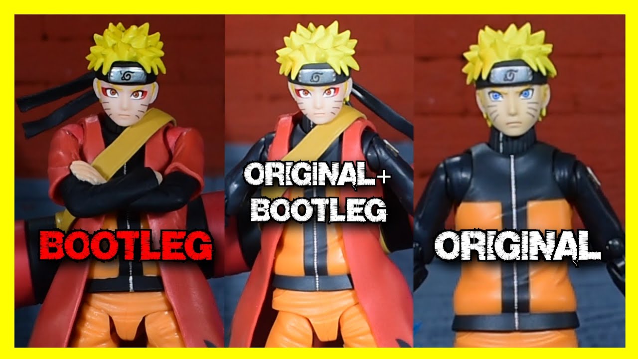COMO IDENTIFICAR UN BOOTLEG 🤔 || NARUTO SENNIN MODE S.H FIGUARTS || UNBOXING || RESEÑA COMPARATIVA