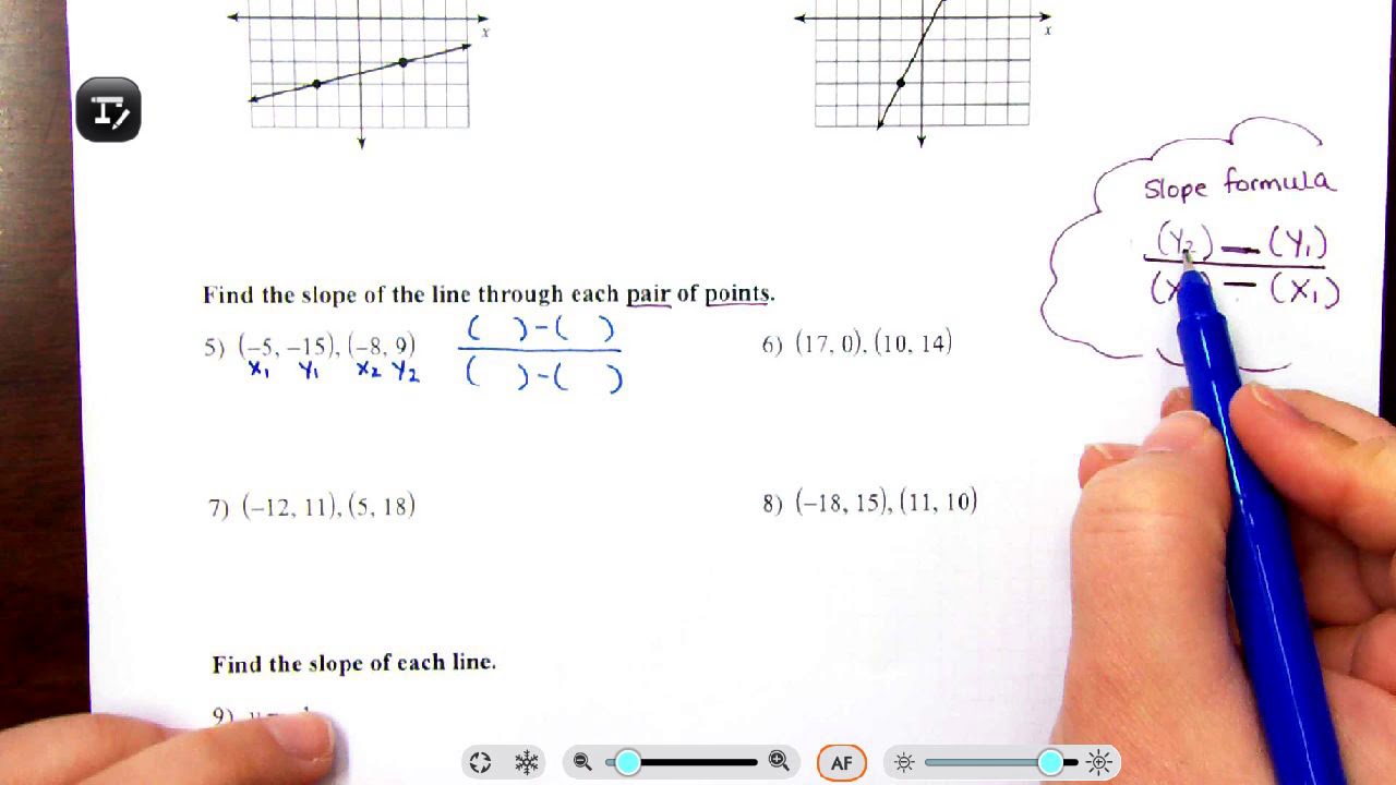 Foundations Math Graphing Unit Review Part 1