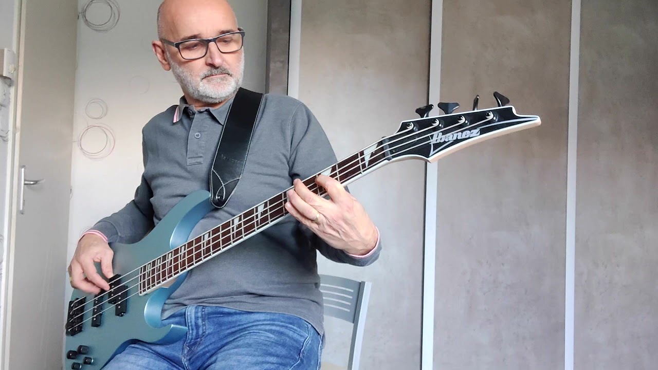 The Cardigans_My Favourite game   (Bass cover  +Tuto)