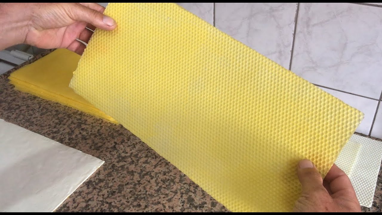 Evde Kağıt Gibi İnce Doğal Katkısız Temel Petek Yapımı - Tanesi Tam 45 gram