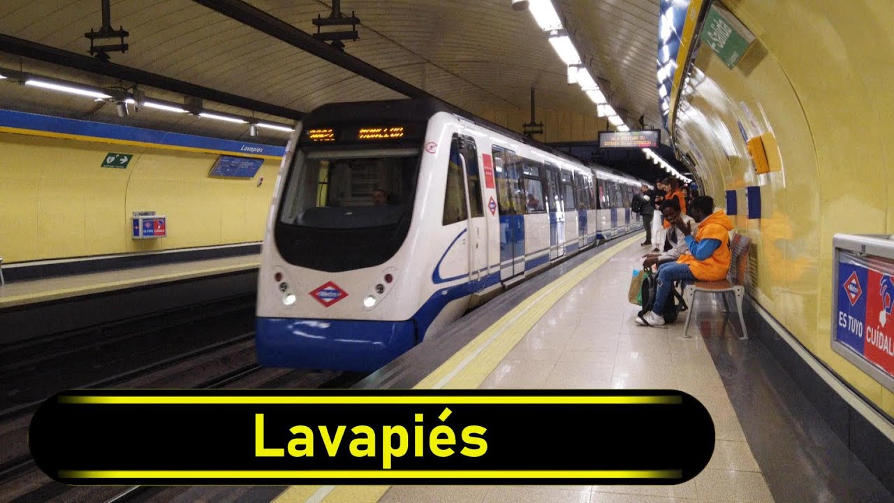 Metro Station Lavapiés - Madrid 🇪🇸 - Walkthrough 🚶