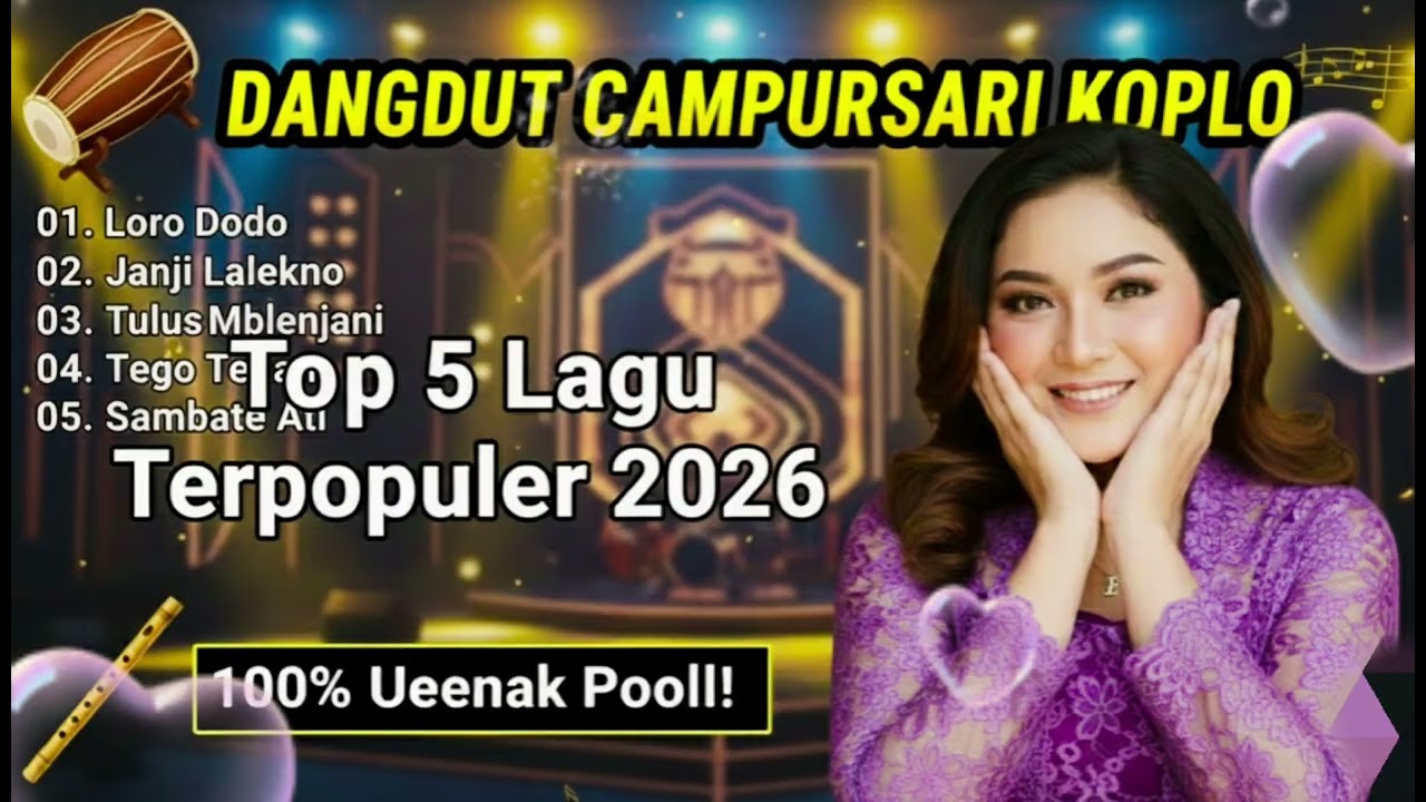 Dangdut Campursari koplo terbaruu 2026🪈🥳🥳Cocok untuk menemani perjalanan jauh anda🤗