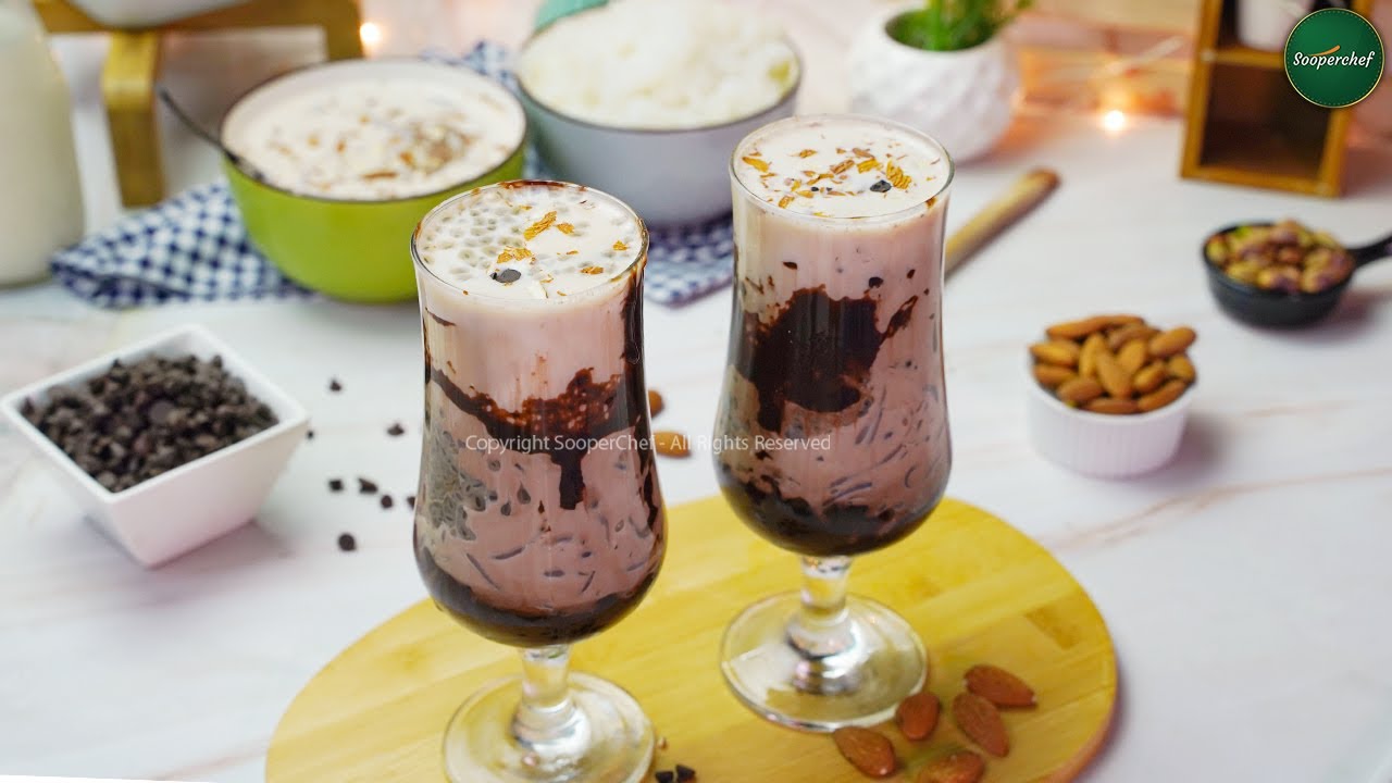 Chocolate Falooda Recipe By SooperChef