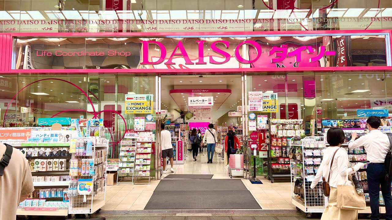 [ 4K HDR ] Japan Walk- Osaka Walking Tour at Daytime #Daiso #japan #Osaka #Walking #Videos