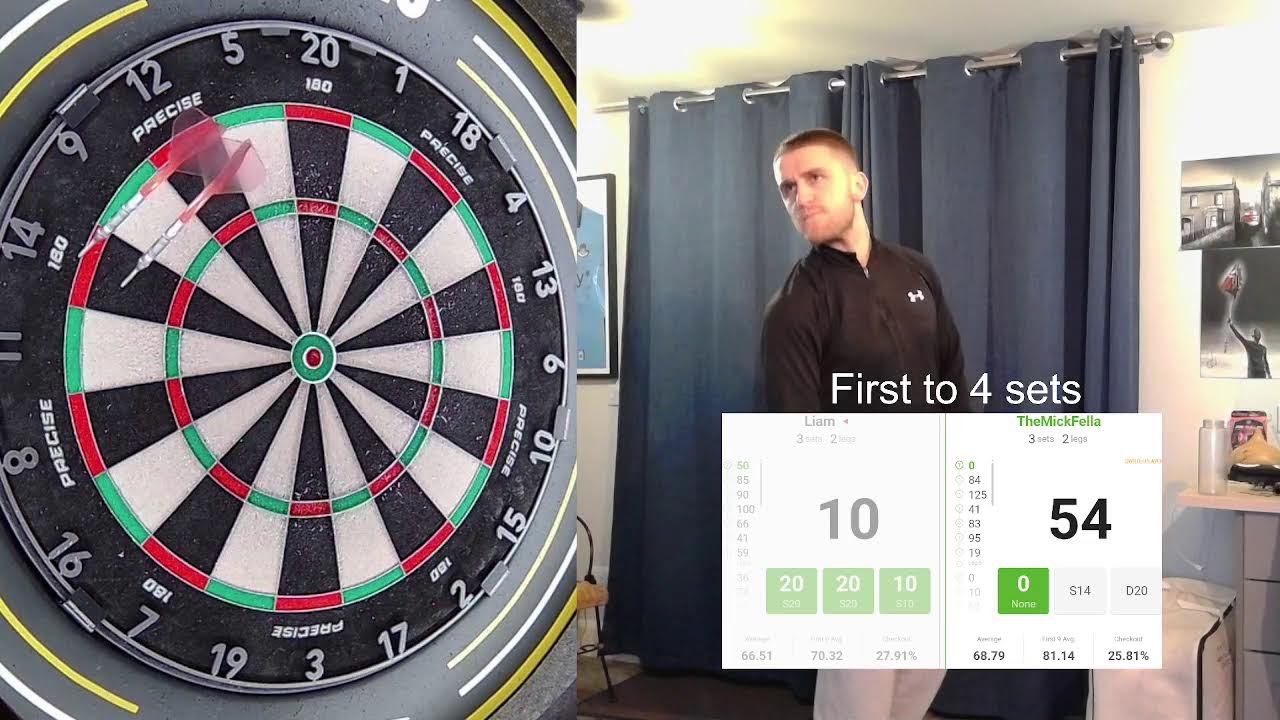 Race to 4 sets vs Liam