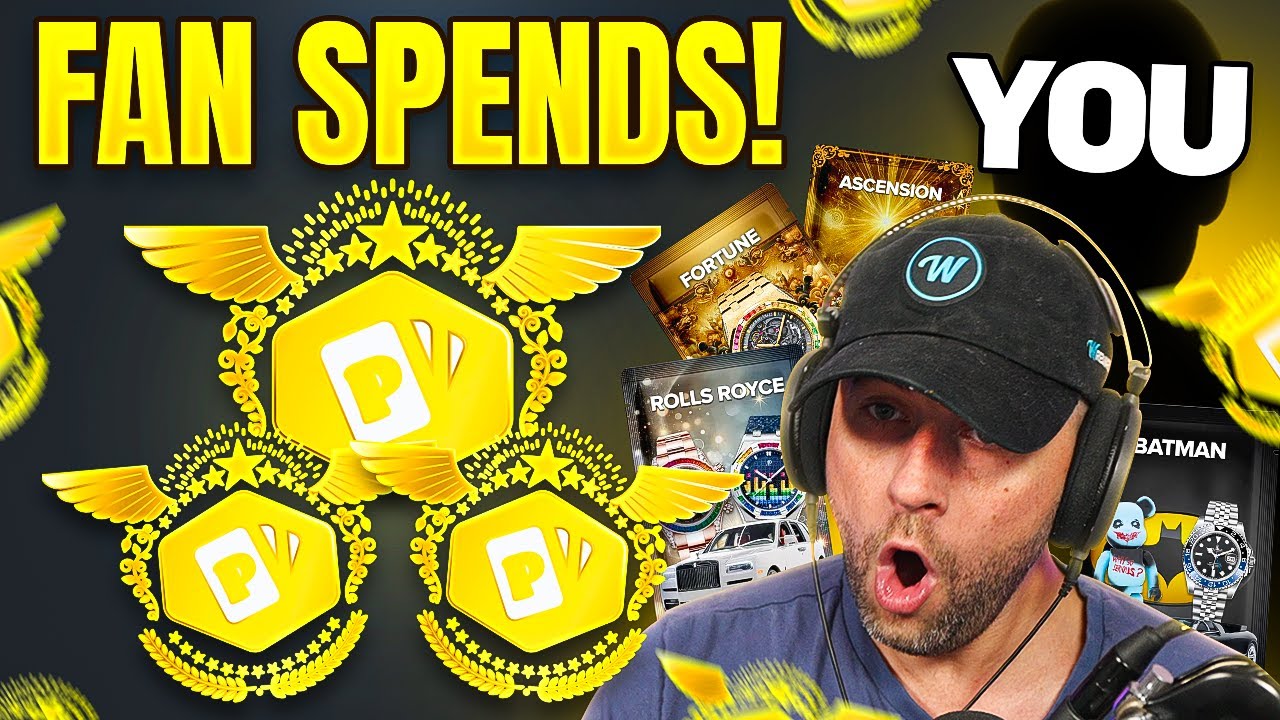 This LUCKY VIEWER spent MY BALANCE & made HUGE PROFIT!! (PackDraw)
