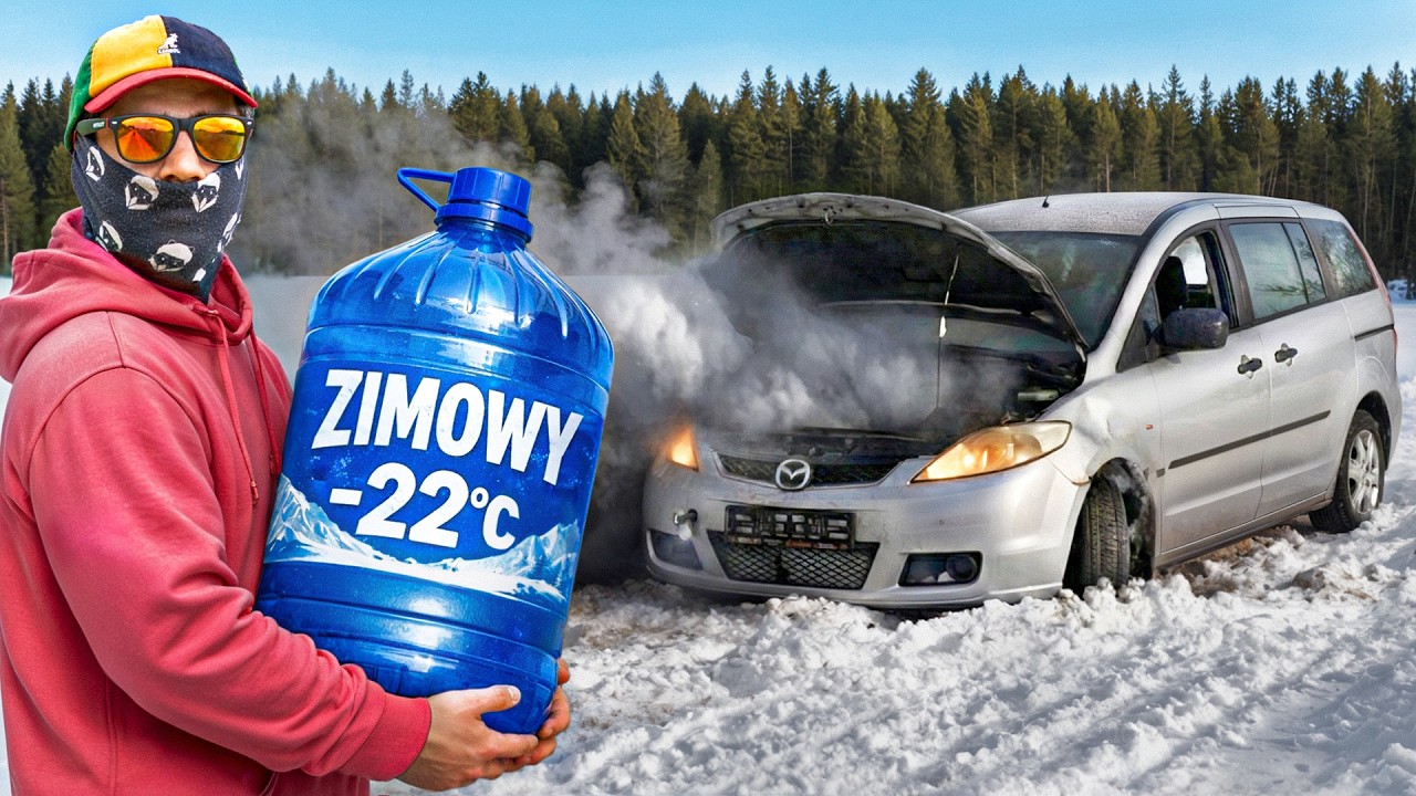 Zalaliśmy układ chłodzenia zimowym płynem do spryskiwaczy!