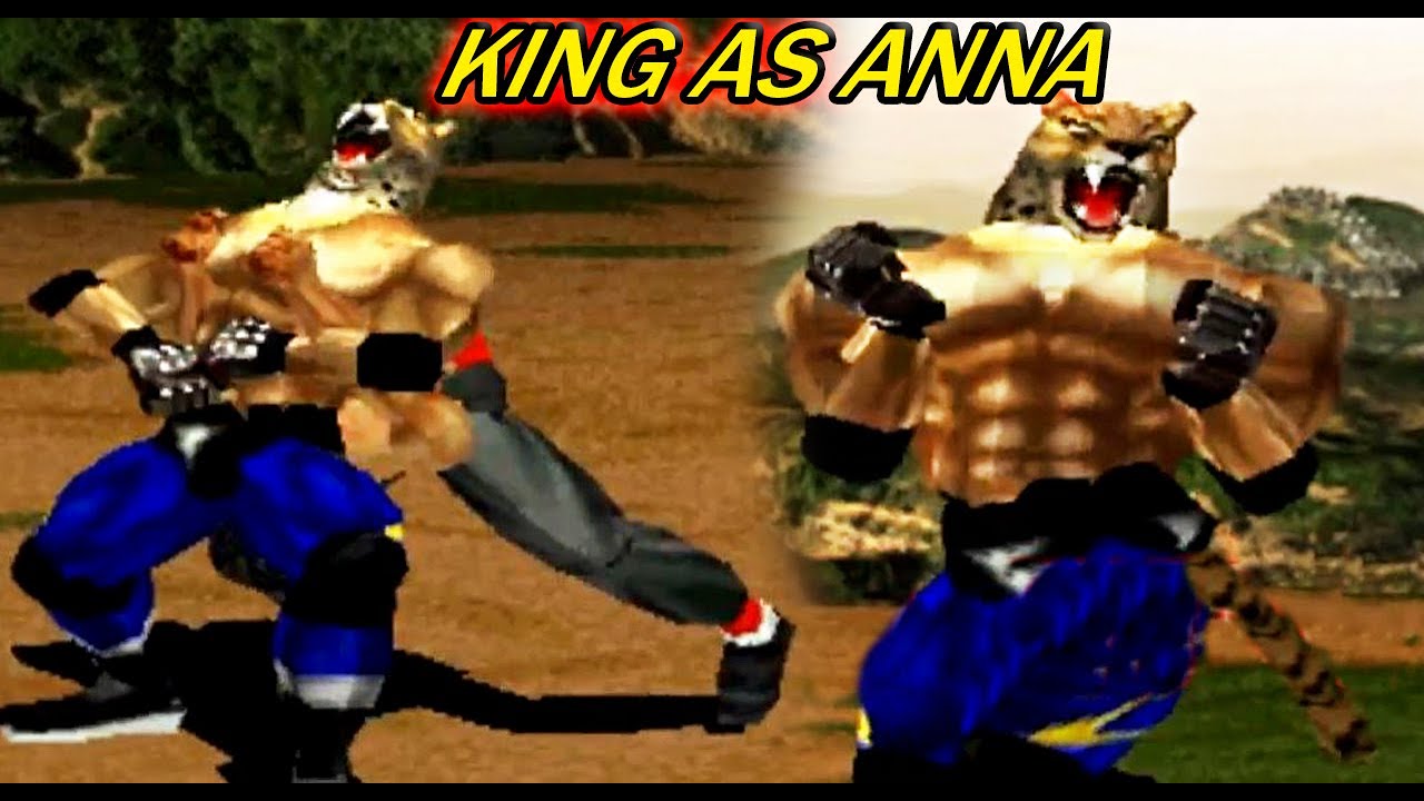 [TAS] King With Anna's Moves Gameplay - Tekken 2 | #king #annawilliams