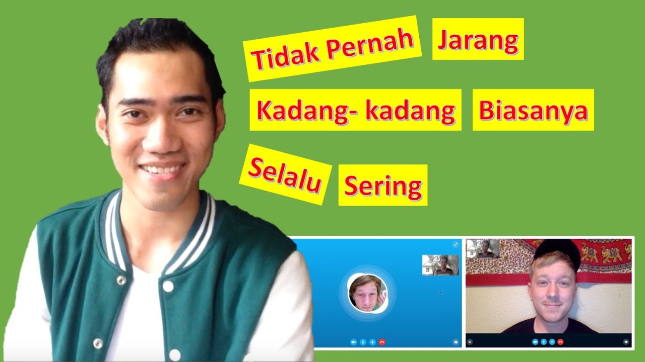 Adverb of Frequency in Indonesian - Learn Real Bahasa Indonesia #21
