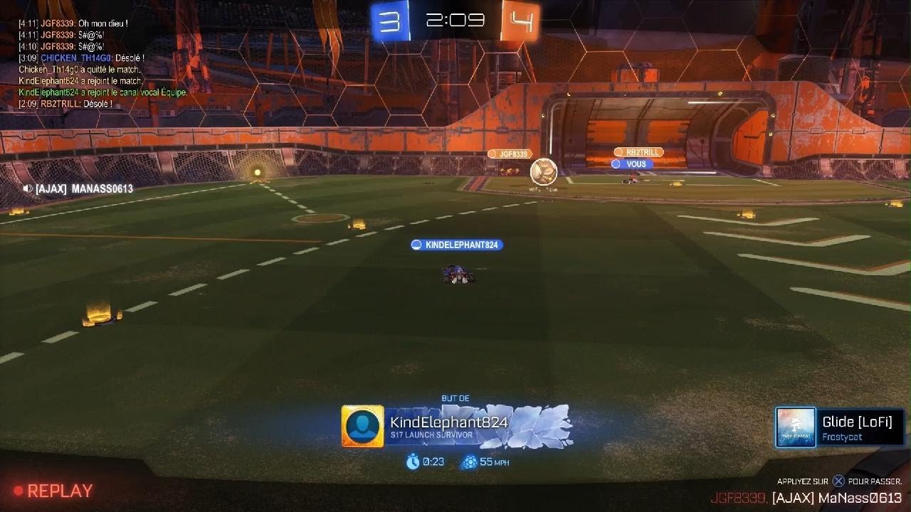 Rocket League 2v2 ocasionnel et compétitif