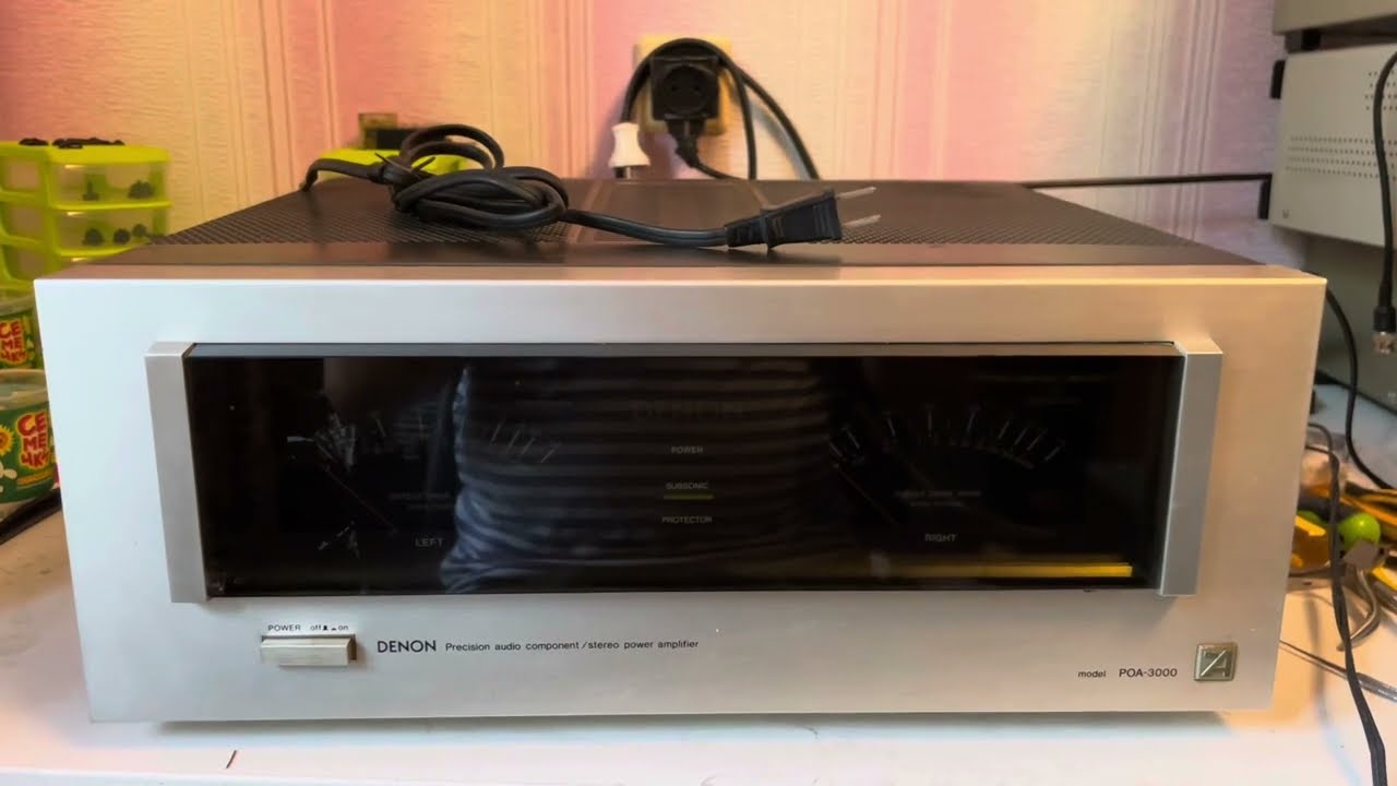 Denon POA-3000 попытка воскрешения! Часть 1ая. Начало….