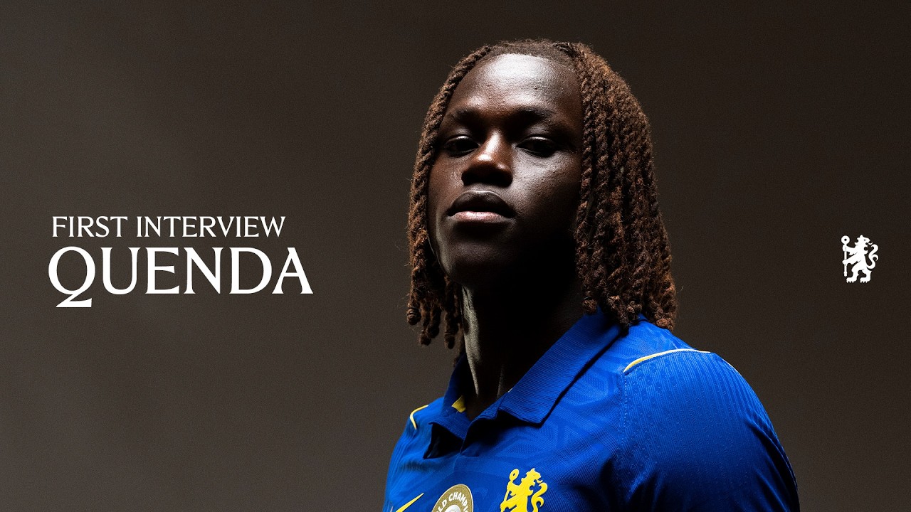 GEOVANY QUENDA | First Interview in Blue 🔵 | New Signing | Chelsea FC