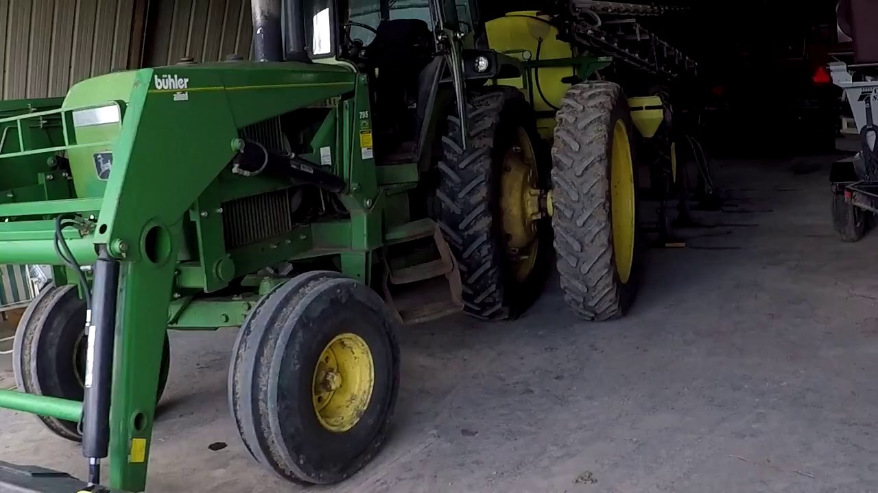Putting Y-Drops on Schaben Sprayer