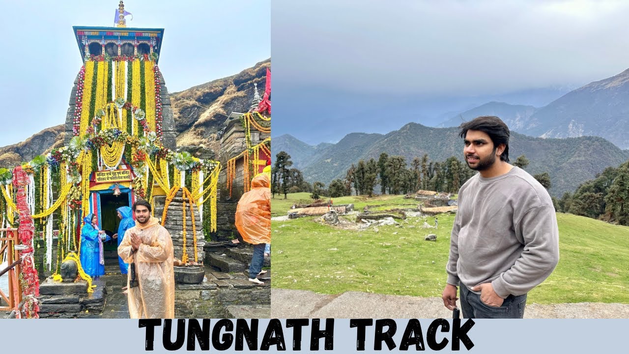 Chaar Dham yatra ke sath tungnath mandir ke kiye dharshan || spelendor me raat me hua puncture
