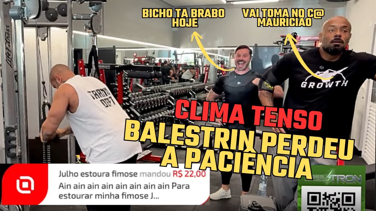 BALESTRIN PERDEU A PACIÊNCIA E O CLIMA ESQUENTOU! CARIANI NÃO PARA DE RIR COM OS LIVE PIX