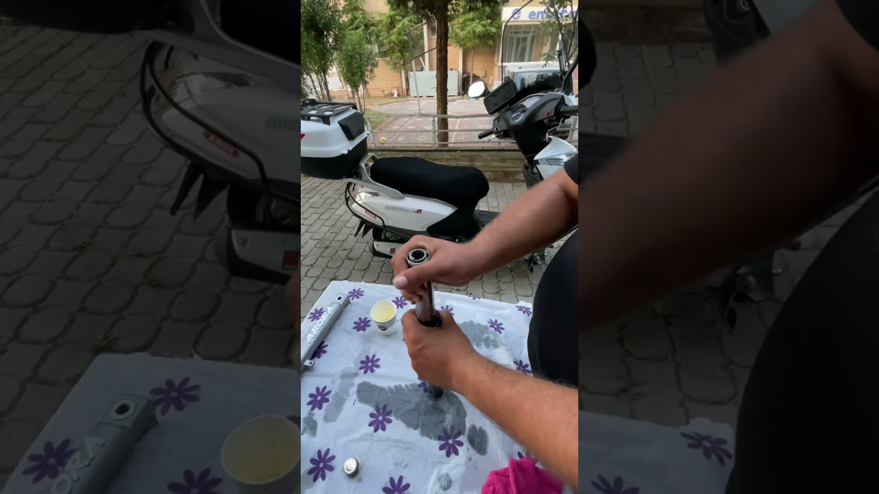 Arora Special Alfa125 Ön Amortisör Yağ Değişimi