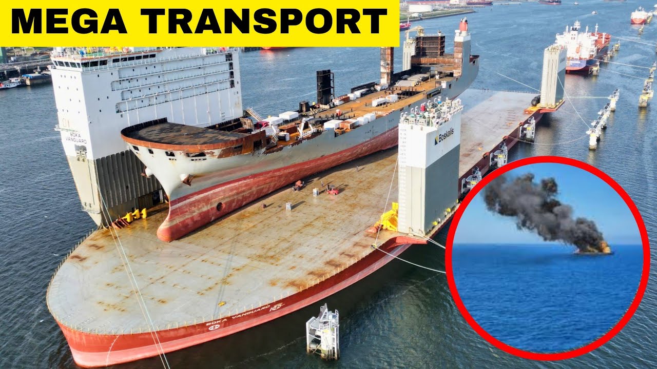 Transporting Fremantle Highway (Floor) on the World's Largest Heavy Lift Ship!