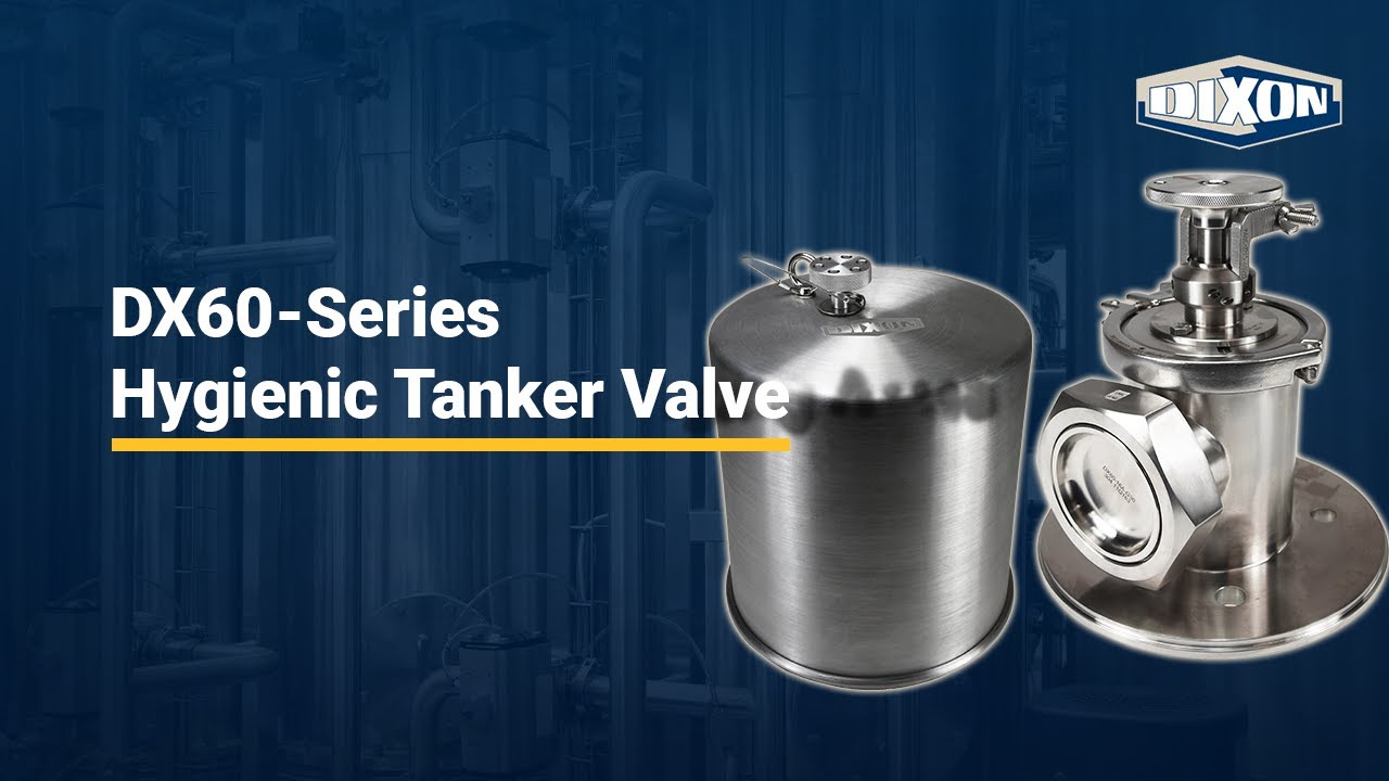DX60-Series Hygienic Tanker Valve
