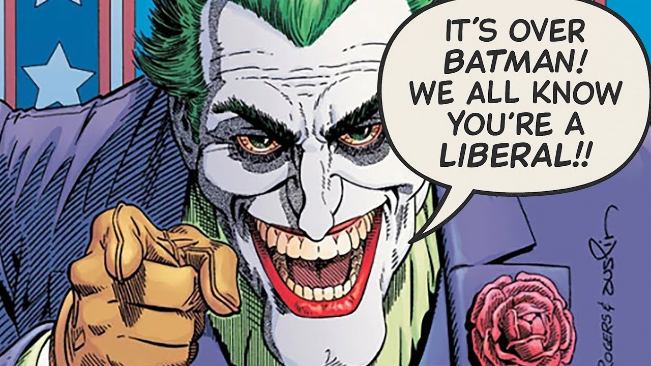 It's over Batman, we all know you're a LIBERAL!