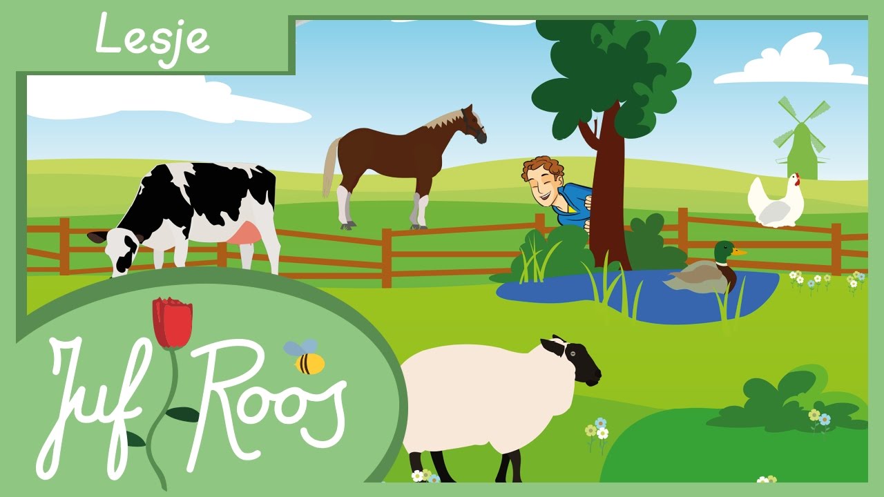 Juf Roos &bull; Dieren &bull; Lesje